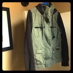 Super cute stylish army green jacket